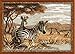 RIOLIS 1143 - Zebras in the Savannah - Counted Cross Stitch Kit 15¾