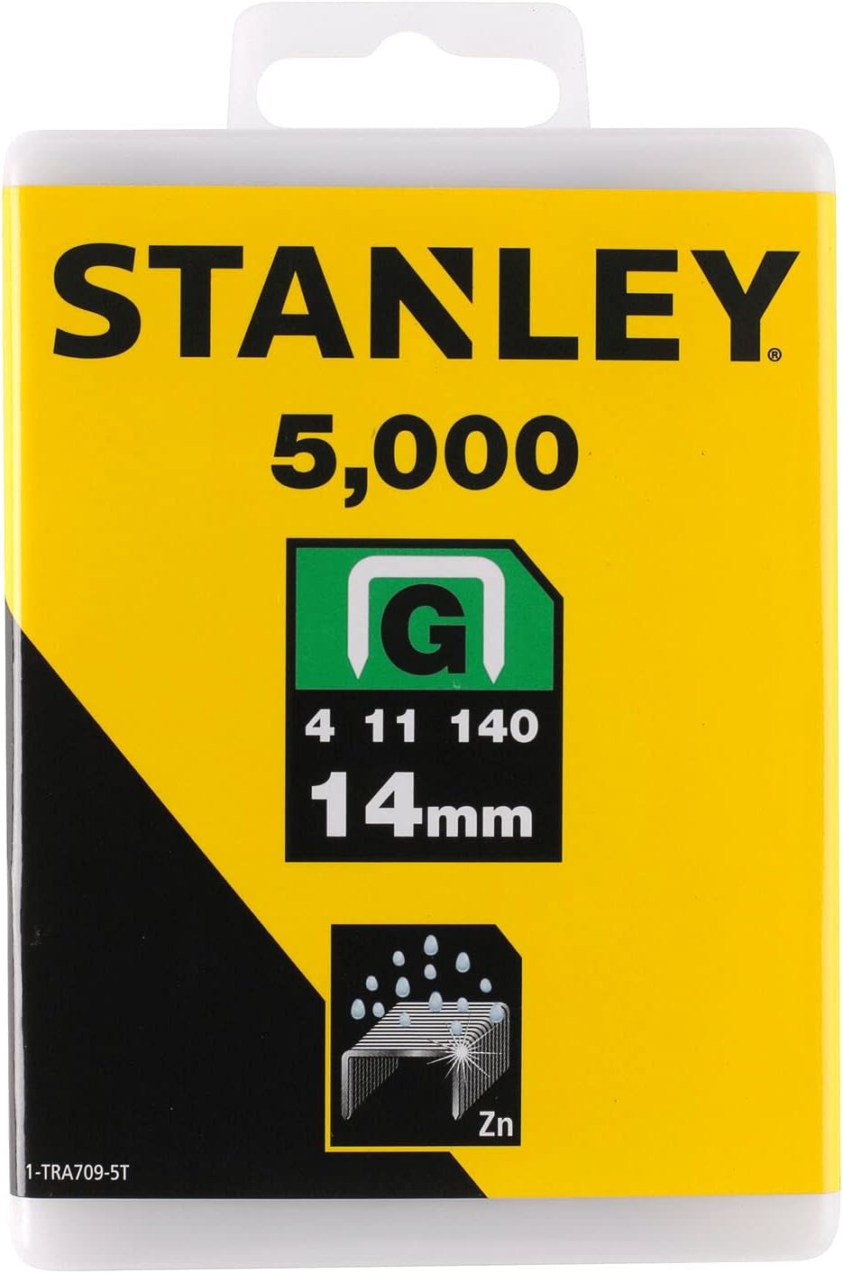 Stanley 1-TRA709-5T 14mm G-Type Heavy Duty Staples (5000)