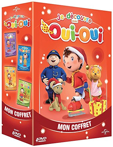 Je découvre avec Oui-Oui - Mon coffret 4 DVD - Pack