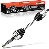 A-Premium Front Driver or Passenger Side CV Axle Shaft Assembly | Compatible with Chevrolet Trailblazer 02-09, Trailblazer EXT &amp; GMC Envoy XL XUV &amp; Buick Rainier &amp; Isuzu Ascender &amp; Saab 9-7x