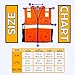 KwikSafety - Charlotte, NC - CLASSIC Safety Vest [JUMBO Pocket] Class 2 ANSI OSHA High Visibility Reflective Heavy Duty Mesh Zipper HiVis Construction HiViz Work Gear/Orange XL