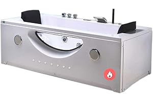 Whirlpool Bathtub Hydrotherapy Double Pump and Heater hot tub 2 Person Harmony