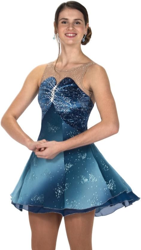 Jerry's Ice Skating Dress - 243 Baronial Blue Dress