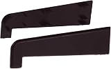 Eurocell 150mm uPVC Window Door Sill End Caps Dark Brown Pair view 1