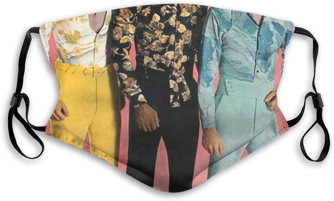 Vintage Cat, Shirt Cat Anti Pollution Mask Breathable Washable Dust-Proof Mouth Masks with Replaceable Filter (One Mask + 2 Filters) Women-Men