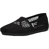 TOMS womens Alpargata Loafer, Black, 6 US