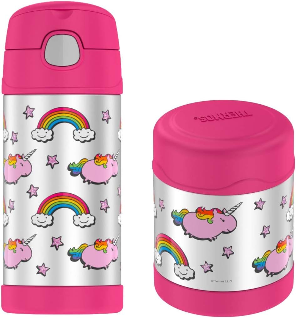 unicorn thermos food jar
