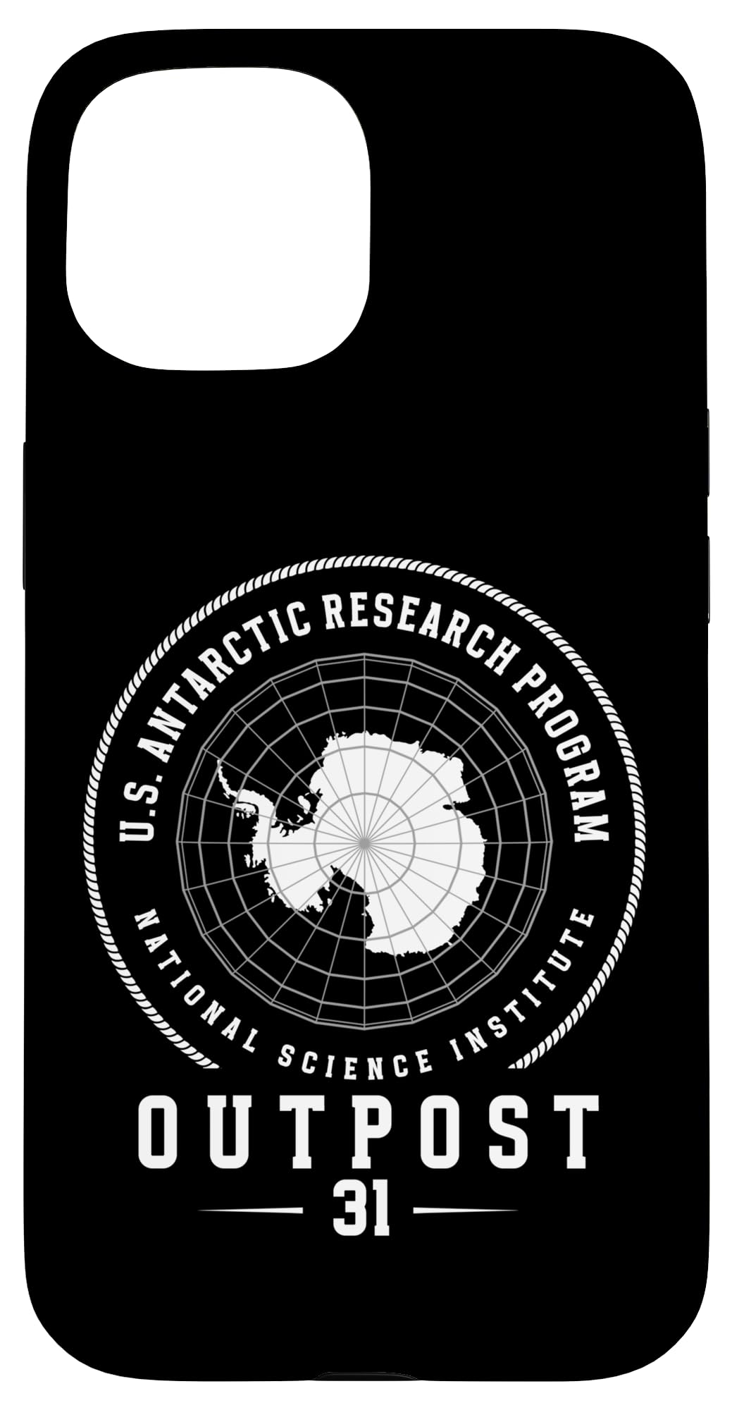 Antarctica - South Pole - Antarctic Circle Outpost 31 Case for iPhone 15