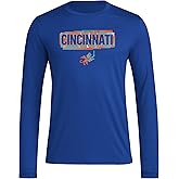 adidas Mens Fc Cincinnati MLS Long Sleeve T-Shirt