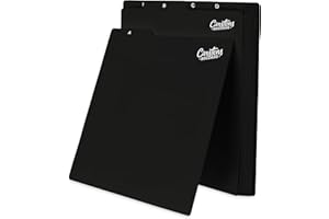 Carstens Records Heavy Duty Vinyl Album Dividers A-Z | 12" Organizers with Tabs | Pack of 26 Black | Made in The USA | for Top Browsing
