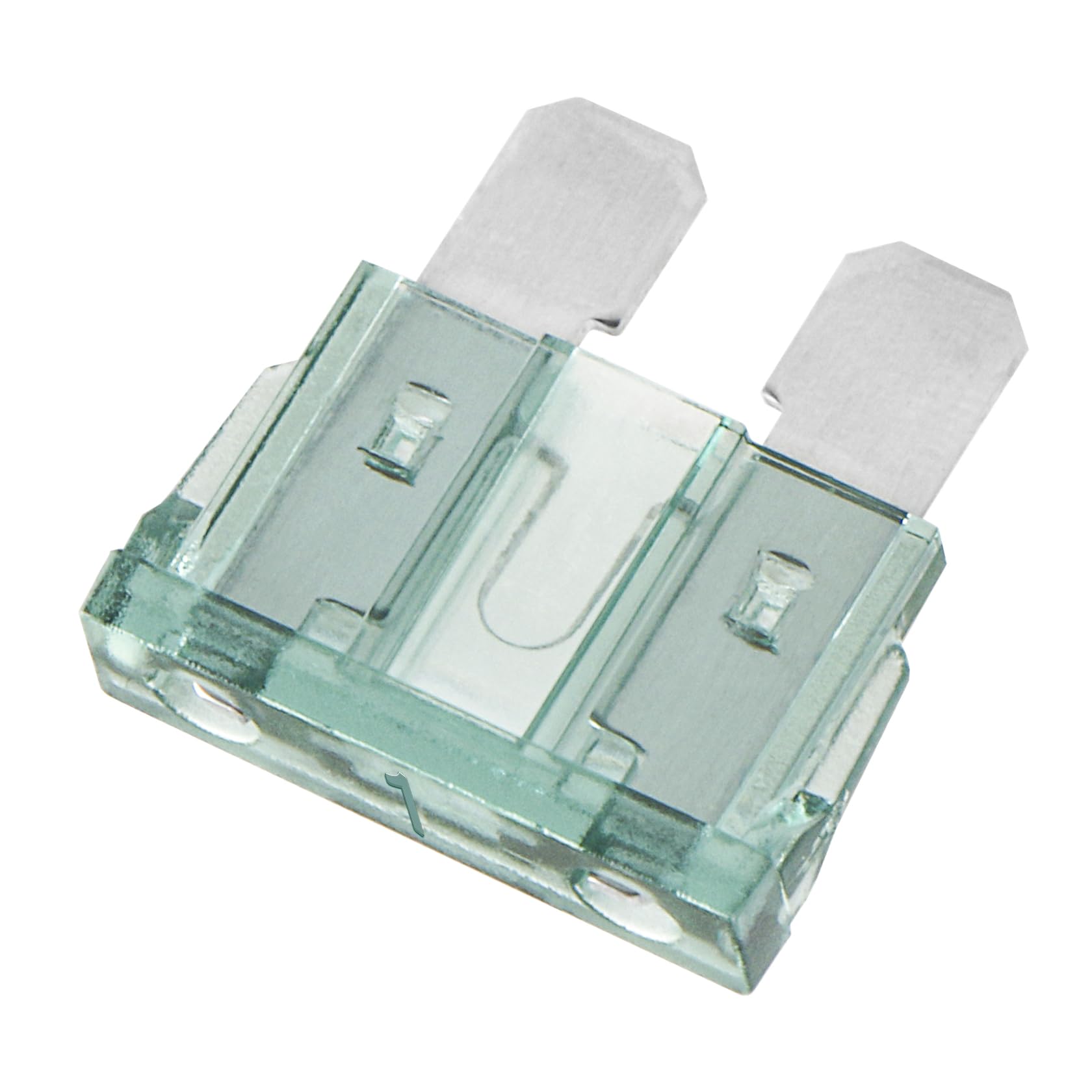 Heschen Standard Blade Fuse ATC-1 Auto Assorted Car Truck 1A Green Pack of 25