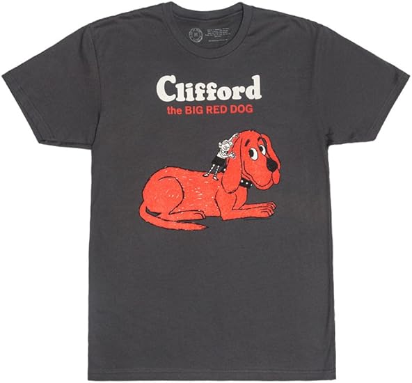 Out of Print Men's Clifford the Big Red Dog TShirt Amazon.ca