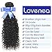 Brazilian Virgin Curly Hair Weave 4 Bundles 7A 100% Unprocessed Human Hair Extensions Natural Color by Lovenea
