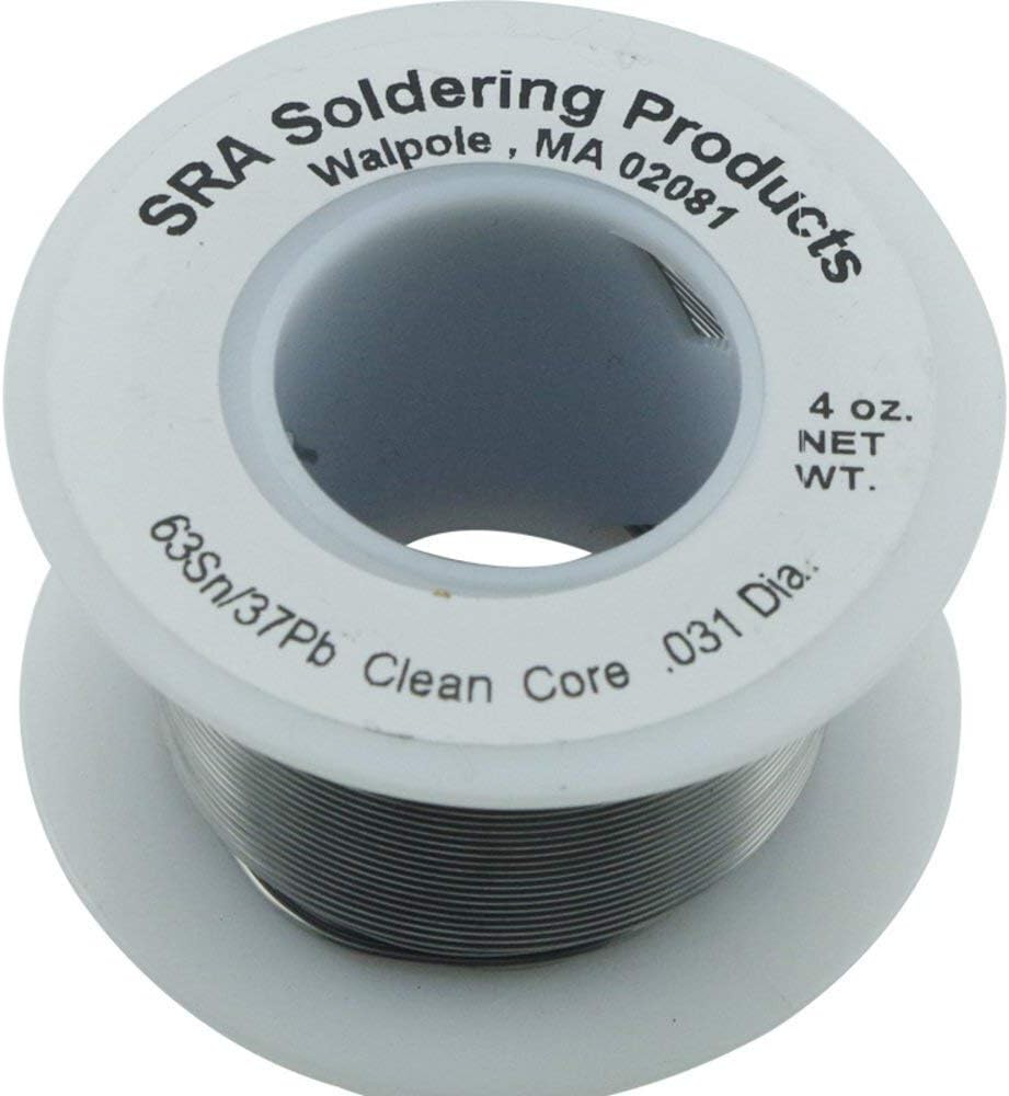 SRA No Clean Flux Core Solder 63/37 0.78mm 113g Reel