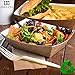 Disposable Paper Food Tray 3Lb Heavy Duty, Grease Resistant 100 Pack. Durable, Coated Paper Food Basket for Fairs, Concession Stands & Food Trucks. Holds Treats Like Hot Dogs, Fries, Nachos and Tacos!