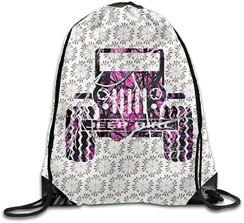 Nobee Jeep Liberty Drawstring Backpack Sack Bag