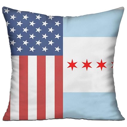 Amazon Com Demin09 Throw Pillow Covers 18x18 American Chicago