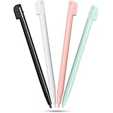 Xahpower DS Lite Stylus Pen, Replacement Stylus Compatible with Nintendo DS Lite, 4in1 Combo Touch Styli Pen Set Multi Color for NDSL