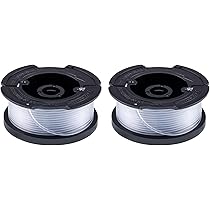 Poweka Lot De 4 Capuchons Bobine + 4 Ressorts – Compatible Black & Decker GH900, GH600, LST201, CST2000 – Remplace AF-100, Facile à Installer