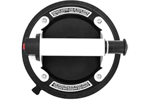 iMetrx Glass Suction Cups Metal Handle Vacuum 8 inch Industrial 110kg/240lbs Granite Tile Floor Lifting Clamps 1PCS