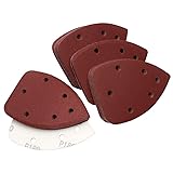 180 Grit Mouse Detail Sander Sandpaper, 40 PCS 6