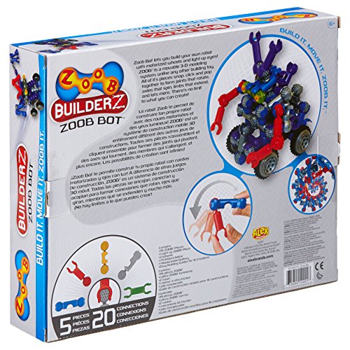 ZOOB BuilderZ ZOOB Bot, 54 Pieces