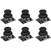 6PCS Game Joystick Control Stick Sensor KY-023 Dual-Axis Button Joystick for PS2 Arduino