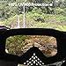 4-FQ PU Resin Windproof Dustproof Motocross GoggLes CRG Sport Scratch Resistant Dirt Bike Goggles Adult Motorcycle ATV Riding Glasses Wrap Ski Goggles Protective Safety Glasses