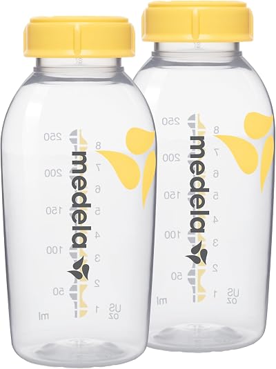 Medela Breast Milk Storage Bottles 250 ml Pack of 2 BPA-Free
