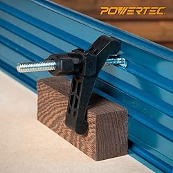 POWERTEC 8PK T-Track Hold Down Clamp with