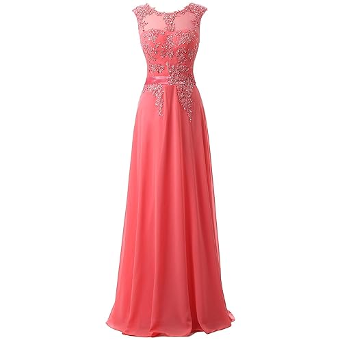 coral bridesmaid dresses amazon