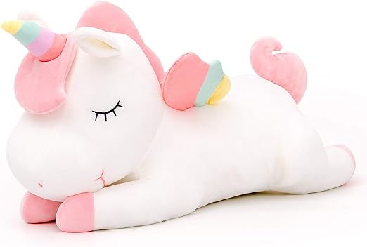 plush unicorn pillow