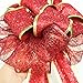 Tinksky Christmas Tree Topper Bow Handcraft Double-layer Christmas Bowknot Bouquet for Christmas Trees, Wedding, Valentine's Day, Garden, Party Decoration