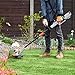 VonHaus 40V Max Cordless Easy Feed String Trimmer/Edger with Angle Adjustment and Head Rotation 2.0Ah Lithium-ion Battery and Charger