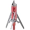 Rage 3 Blade Chisel Tip SC Mechanical Broadhead, 100 Grain, 1.6" Cut - 3 Pack