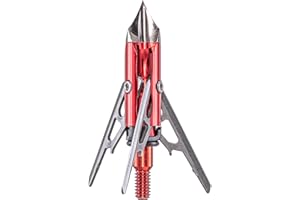 Rage 3 Blade Chisel Tip SC Mechanical Broadhead, 100 Grain, 1.6" Cut - 3 Pack
