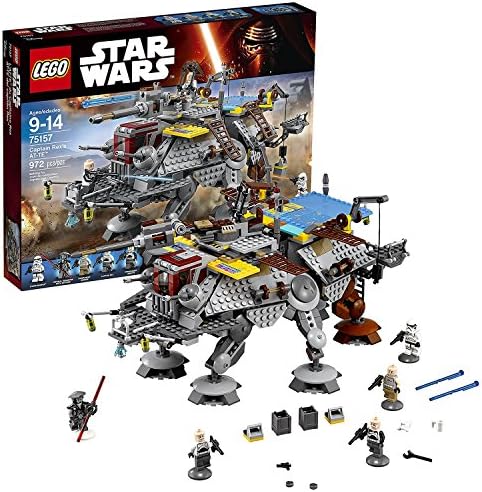 Lego Year 2016 Star Wars Rebels Series Set #75157 - CAPTAIN REX'S AT-TE with Captain Rex, Commander Gregor, Commander Wolffe, Imperial Inquisitor Fifth Brother &amp; Stormtrooper Minifigure (Pieces: 543)