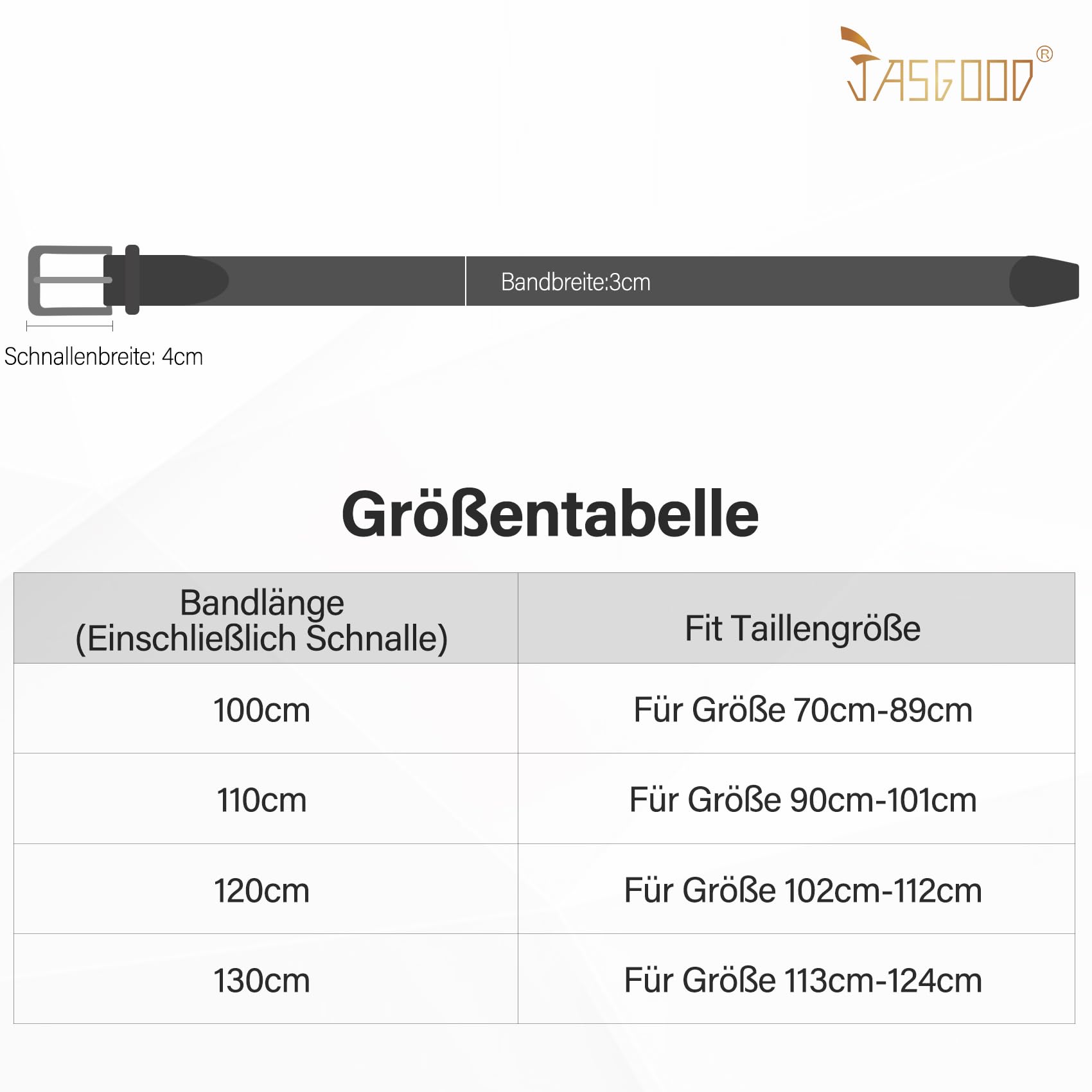 JasGood Geflochtener Elastischer Gürtel für Herren und Damen, 2 Stück Stoffgürtel Stretchgürtel Dehnbarer Gürtel für Jeans Hosen, 3 cm Breite 7