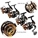 Sougayilang Fishing Reel Spinning Big Spool 13+1BB FDDL 4000 -7000 Series Long Shot Saltwater Surfcasting Fishing Reels
