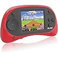 Kids Handheld Games 16 Bit Retro Video Games Console with 220 HD Electronic Games - 2.5'' LCD Portable Travel Games Entertainment Gifts for Boys Girls Ages 4-12 (Classic Red)