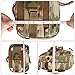 G4Free Tactical Molle Pouch Compact EDC Utility Gadget Waist Bag Pack with Cell Phone Holster(CP Camouflage)