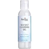 Reviva Labs Sea Salt Face Wash 4 fl oz – Gentle Facial Cleanser with Mineral-Rich Sea Salt for Balanced, Hydrated, & Refreshed Skin – Cleansing Gel for All Skin Types, Including Sensitive Skin
