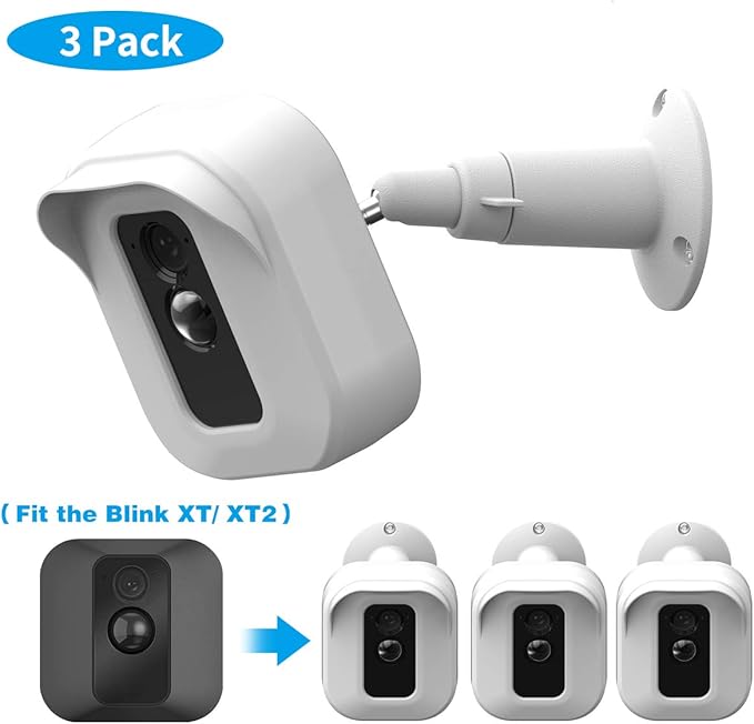 Blink XT2 Camera Wall Mount Bracket, Weather Proof 360° Protective