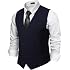 Gilet panciotto uomo Bianco doppiopetto slim fit elegante formale cerimonia