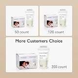 Momcozy Breastmilk Storage Bags 200 Count Value Pack 6 Ounce Temp-Sensing view 7