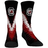 NCAA South Carolina - V Shape Tie Dye Socks