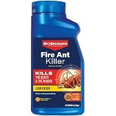 BioAdvanced Fire Ant Killer Dust - 1 lb Bottle | Kills the Queen - Destroys Up to 130 Mounds - Outdoor Ant Killer