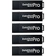 Centon MP Valuepack USB 3.0 DataStick Pro Flash Drive (black), 16 GB, 5 Pack Bulk