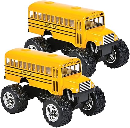 monster school bus toy