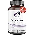 Designs for Health Brain Vitale with Cognizin Citicoline - 'Nootropic' Supplement to Help Support Cognition, Mood + Memory with GPC Choline, Ginkgo + Acetyl L Carnitine HCL (120 Capsules)